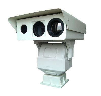 50mm 6.5 ° × 4.8 ° Border Security Thermal Camera , Multi Sensor IR Laser Camera