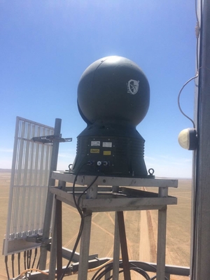 Military Grade Multi Sensor Long Range Thermal , PTZ GYRO Laser Security Camera
