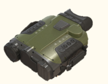 Multi Functional Heat Detecting Binoculars Handheld Cooled 320 × 256 With 10km Detection