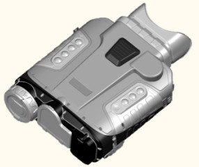 Portable Infrared Cooled Thermal Heat Binoculars With Day Night Surveillance