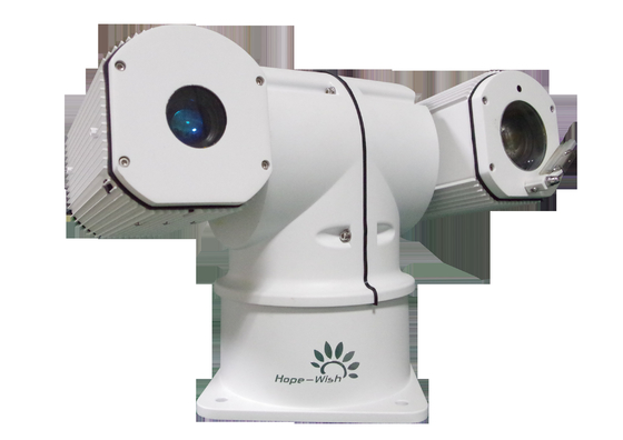 Vehicle Mounted PTZ Laser Camera Long Range 30 Optical Zoom For Police Patrol