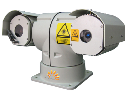 300m IR Night Vision Long Range PTZ Camera , CMOS Security HD PTZ IP Camera