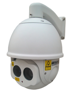 300m Outdoor Used Short Range Laser IR PTZ Camera , Night Vision Dome IP Camera