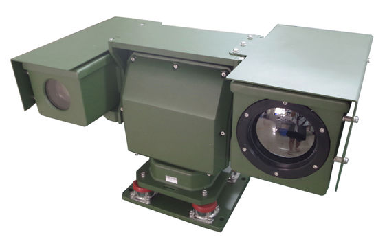 Dual-Sensor PTZ Thermal Imaging Camera ,  Grade Vehicle Mounting Camera