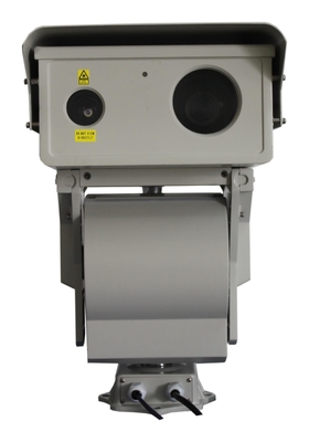 Outdoor Surveillance Long Range Thermal Imager 3km PTZ Infrared Laser IP Camera