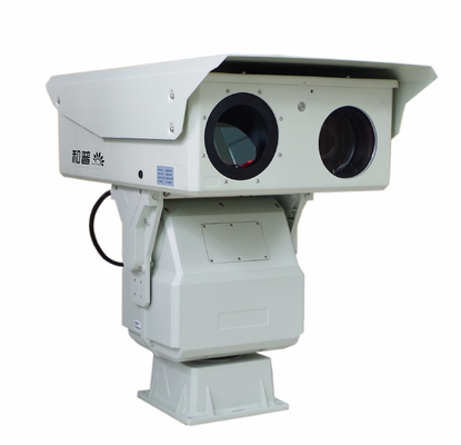 Long Distance Dual Sensor Thermal PTZ Thermal Camera For Early Fire Detection