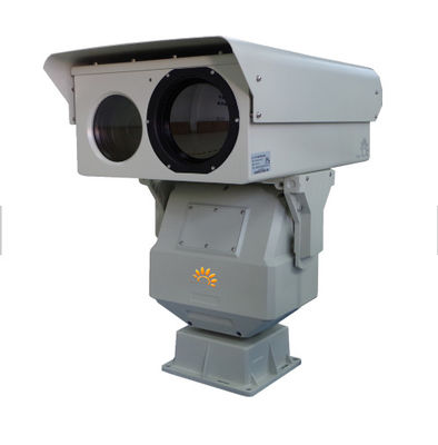 Grade Dual Thermal Camera HD Infrared PTZ Waterproof For Border Security