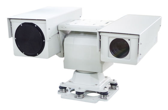 Grade Ptz Infrared Thermal Imaging Camera Gyro Stabilized Mobile Vehicle