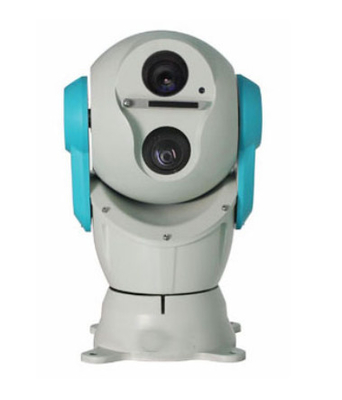 Ptz Dome Dual Thermal Camera 2km Day / Night For Vehicle Mounted Surveillance