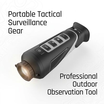 Lightweight Handheld Monocular Thermal Camera, Long Distance Infrared Thermal Scope for Security Patrol