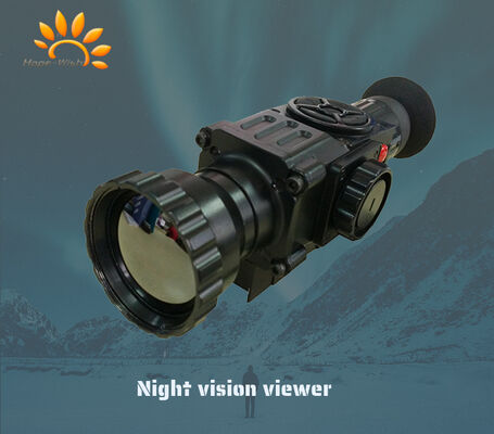 Handheld Monocular Sighting Infrared Thermal Camera, Long Range Thermal Imager for Field Surveillance