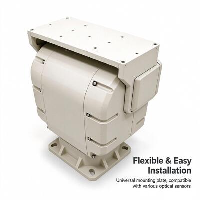 Heavy-Duty High Stability PT Unit, 50kg Carrying Capacity, 360° Rotation IP66 for Thermal Camera & Large Optics Mount